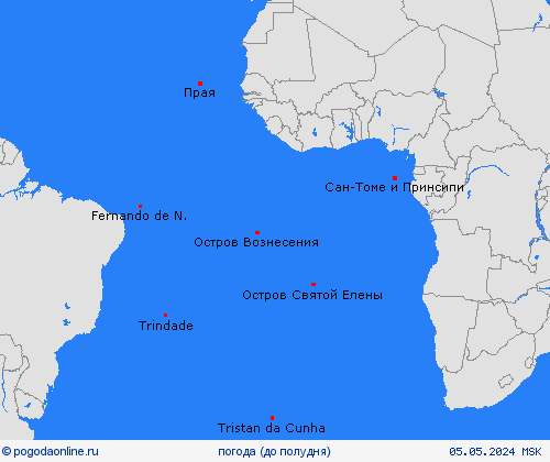 обзор  Африка пргностические карты