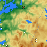 Nearby Forecast Locations - Вердал - карта