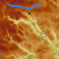 Nearby Forecast Locations - Бейтостёлен - карта