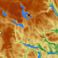 Nearby Forecast Locations - Mosstrand - карта