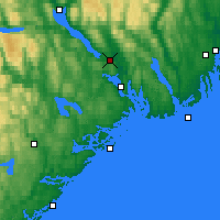 Nearby Forecast Locations - Шиен - карта