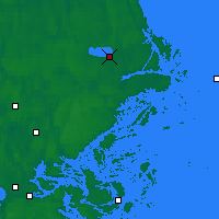 Nearby Forecast Locations - Svanberga - карта