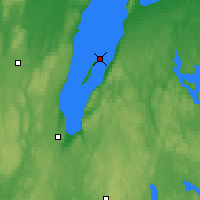 Nearby Forecast Locations - Висингсё - карта