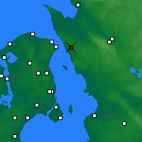 Nearby Forecast Locations - Хельсингборг - карта