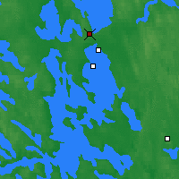 Nearby Forecast Locations - Йоэнсуу - карта