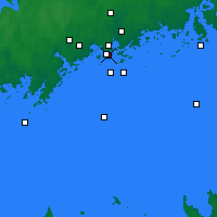 Nearby Forecast Locations - Хельсинки - карта
