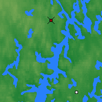 Nearby Forecast Locations - Йювяскюля - карта