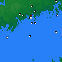 Nearby Forecast Locations - Helsinki Kumpula - карта