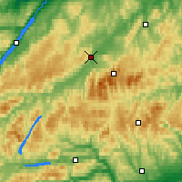 Nearby Forecast Locations - Aviemore - карта