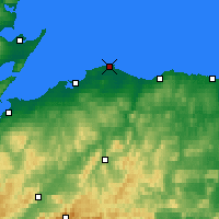 Nearby Forecast Locations - Лоссимут - карта