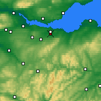 Nearby Forecast Locations - Ingliston - карта