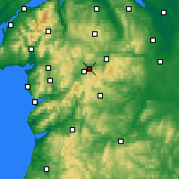 Nearby Forecast Locations - Bala - карта