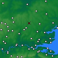 Nearby Forecast Locations - Станстед - карта