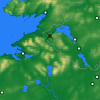 Nearby Forecast Locations - Belleek - карта