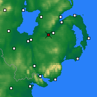 Nearby Forecast Locations - Hillsborough - карта