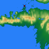 Nearby Forecast Locations - Стиккисхоульмюр - карта