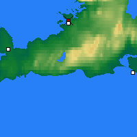 Nearby Forecast Locations - Рейкьявик - карта