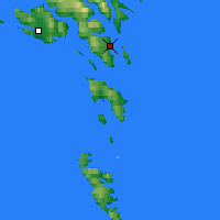 Nearby Forecast Locations - Фарерские острова - карта