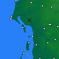 Nearby Forecast Locations - Эсбьерг - карта