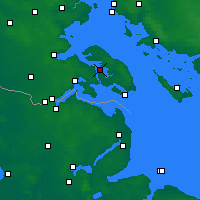 Nearby Forecast Locations - Сённерборг - карта