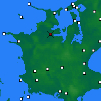 Nearby Forecast Locations - Хольбек - карта