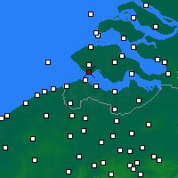 Nearby Forecast Locations - Флиссинген - карта