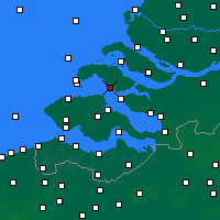 Nearby Forecast Locations - Zierikzee - карта