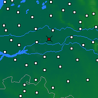 Nearby Forecast Locations - Herwijnen - карта