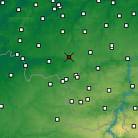 Nearby Forecast Locations - Ла-Лувьер - карта