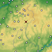 Nearby Forecast Locations - Сен-Вит - карта