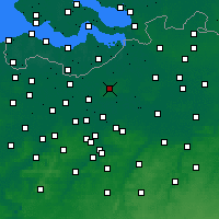 Nearby Forecast Locations - Синт-Никлас - карта