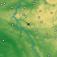 Nearby Forecast Locations - Буйон - карта