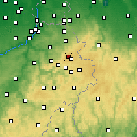 Nearby Forecast Locations - Mont Rigi - карта