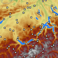 Nearby Forecast Locations - Napf - карта