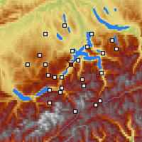 Nearby Forecast Locations - Альпнах - карта