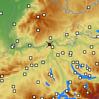Nearby Forecast Locations - Лайбштадт - карта