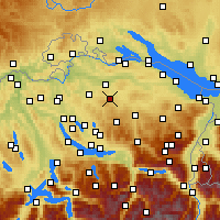 Nearby Forecast Locations - Виль - карта