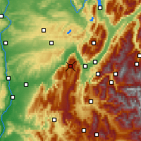 Nearby Forecast Locations - Веркор - карта