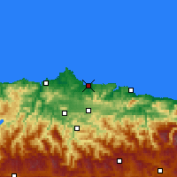 Nearby Forecast Locations - Хихон - карта