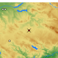 Nearby Forecast Locations - Инохоса-дель-Дуке - карта