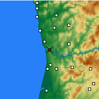 Nearby Forecast Locations - Serra do Pil. - карта