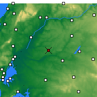 Nearby Forecast Locations - Коруши - карта
