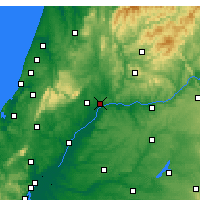 Nearby Forecast Locations - Танкуш - карта