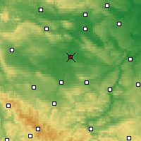 Nearby Forecast Locations - Зёммерда - карта
