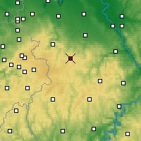 Nearby Forecast Locations - Неттерсхайм - карта