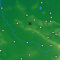 Nearby Forecast Locations - Оснабрюк - карта