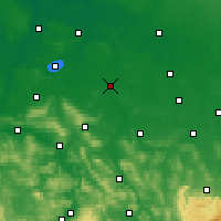 Nearby Forecast Locations - Ганновер - карта