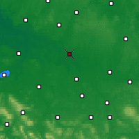Nearby Forecast Locations - Целле - карта