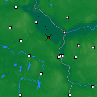 Nearby Forecast Locations - Зелов - карта