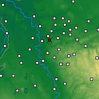 Nearby Forecast Locations - Мюльхайм-ан-дер-Рур - карта